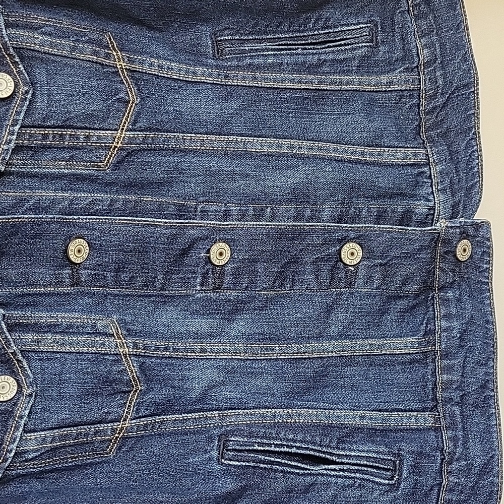 Levi's Denim Jean Trucker Jacket - Size Small - Picture 5 of 14